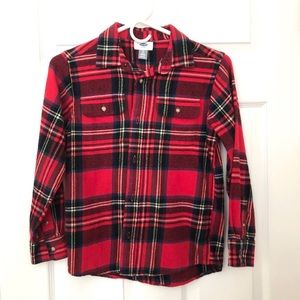 Old Navy plaid Flannel long sleeved shirt
